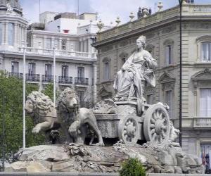 Puzzle Κρήνη του Cibeles, Μαδρίτη, Ισπανία